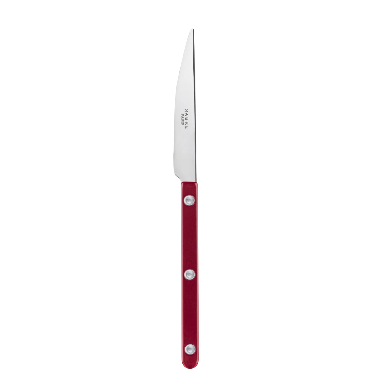 Sabre Paris - Bistrot Pearly Dessert Knife | Red
