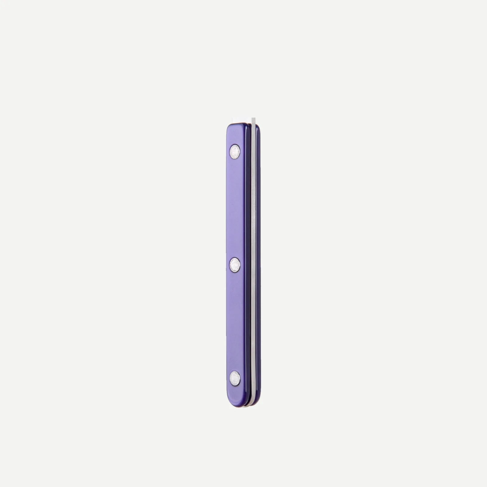 4 Pieces Shiny Cutlery Set - Purple
