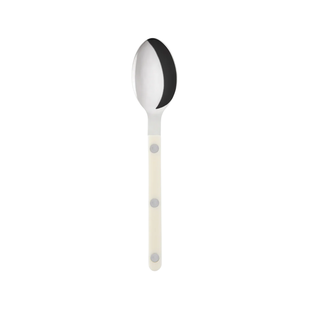 Sabre Paris - Bistrot Solid Tea Spoon | Ivory