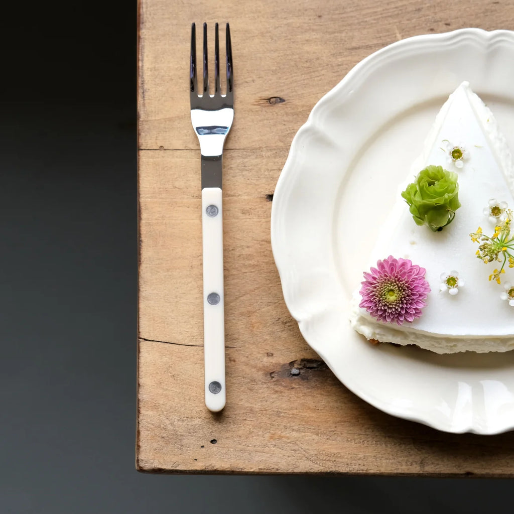 Sabre Paris - Bistrot Solid Salad Fork | Ivory
