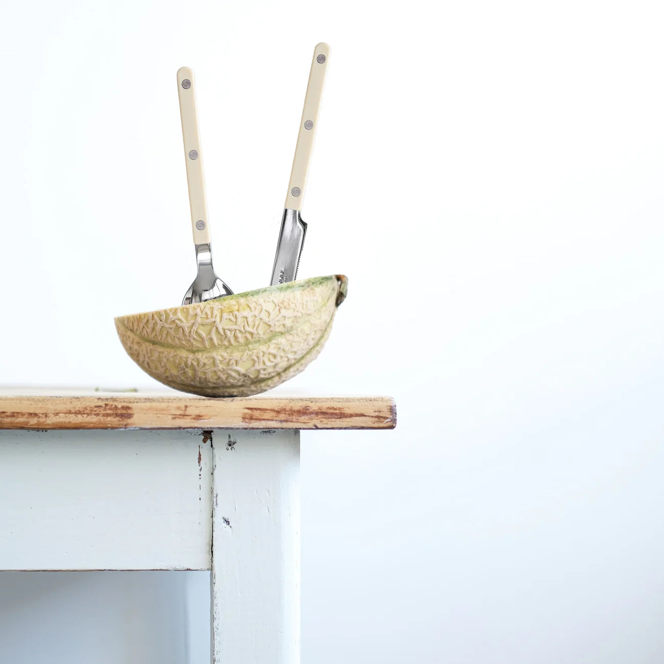 Sabre Paris - Bistrot Solid Dessert Knife | Ivory