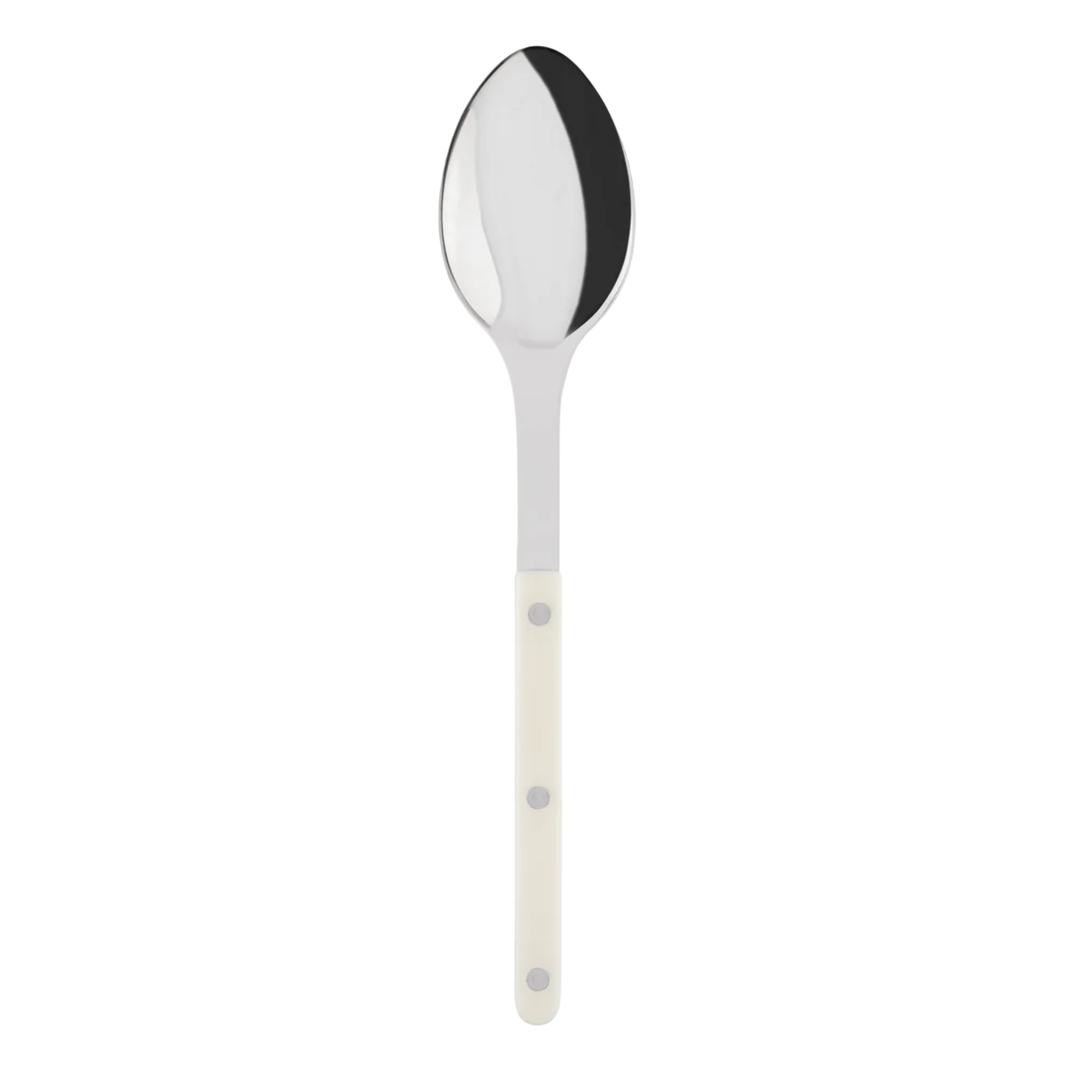 Sabre Paris - Bistrot Solid Dessert Spoon | Ivory