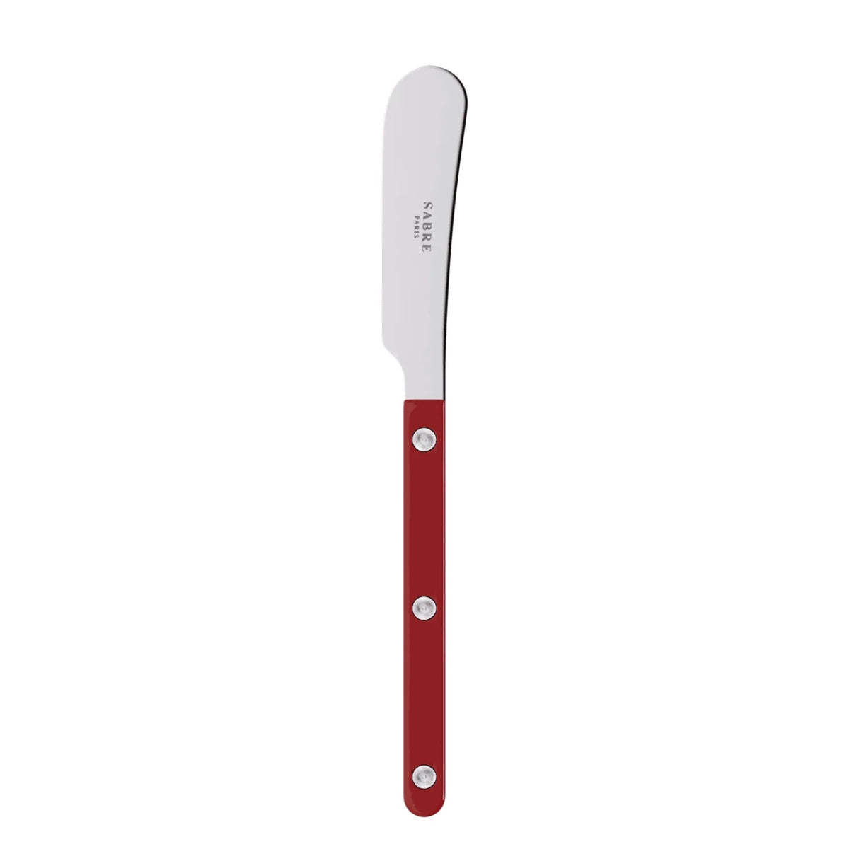 Sabre Paris Bistrot Solid Butter Spreader Burgundy