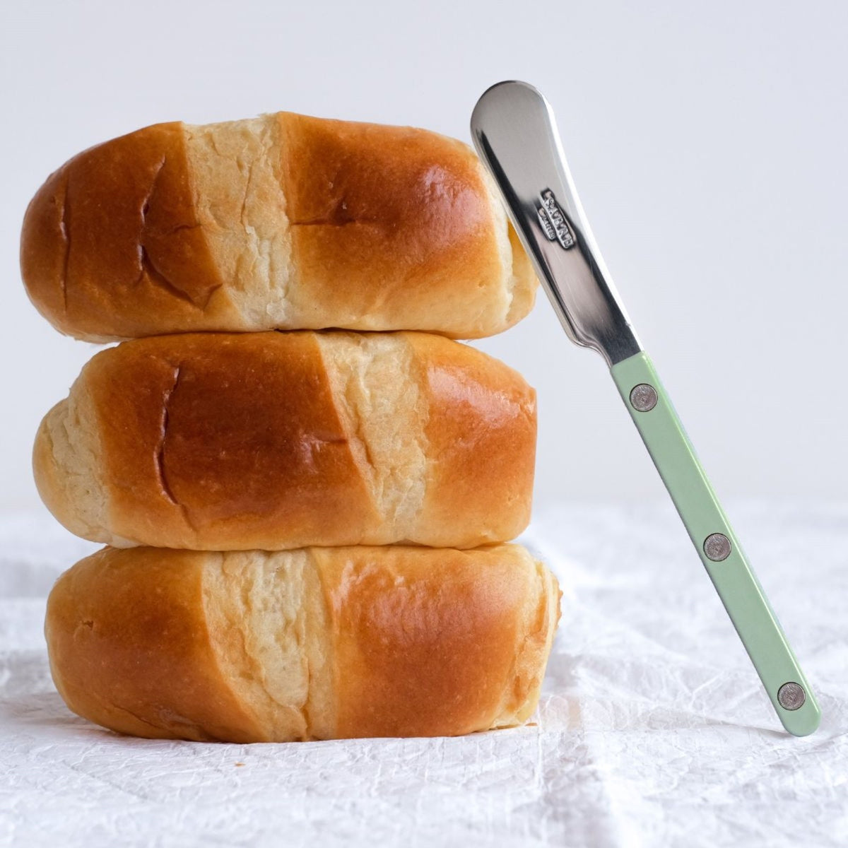 Sabre Paris Bistrot Solid Butter Spreader Asparagus – detail