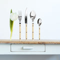 Sabre Paris 4 Pieces Shiny Cutlery Set Ivory – detail