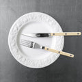 Sabre Paris 4 Pieces Shiny Cutlery Set Ivory – detail