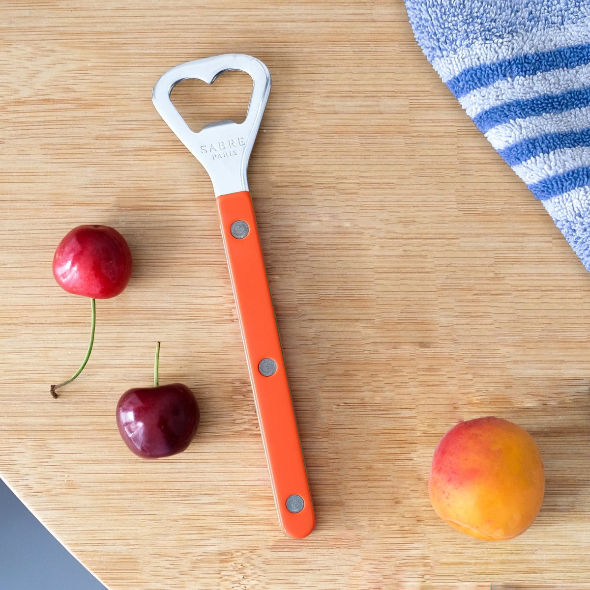 Sabre Paris Bistrot Solid Bottle Opener Orange – detail