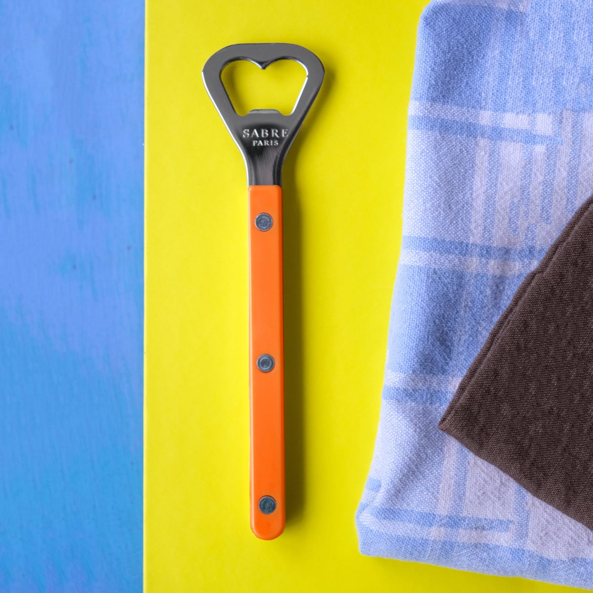Sabre Paris Bistrot Solid Bottle Opener Orange – detail