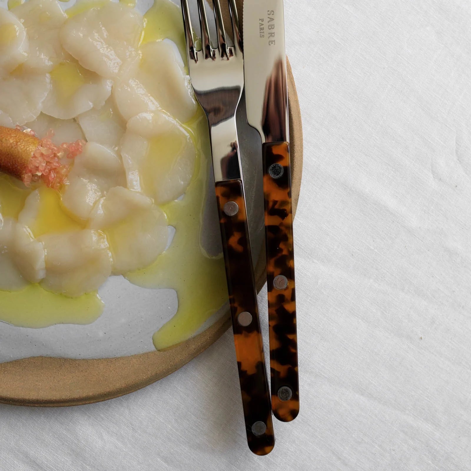 Sabre Paris - Bistrot Faux Tortoise | Dinner Fork