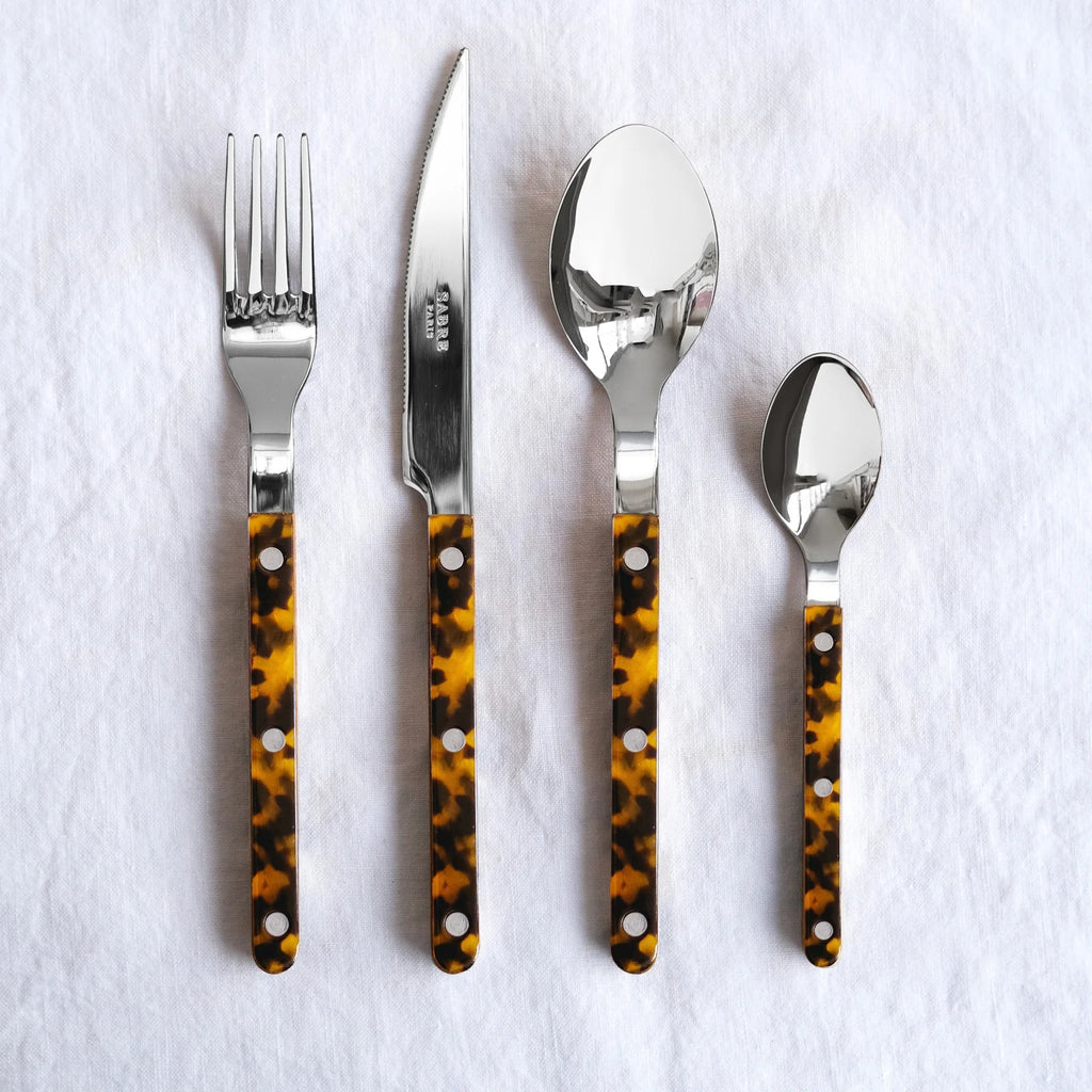 Sabre Paris - Bistrot Faux Tortoise | Dinner Knife