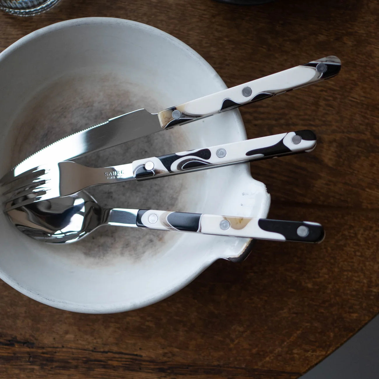 Sabre Paris - Bistrot Dune Dinner Fork | Black