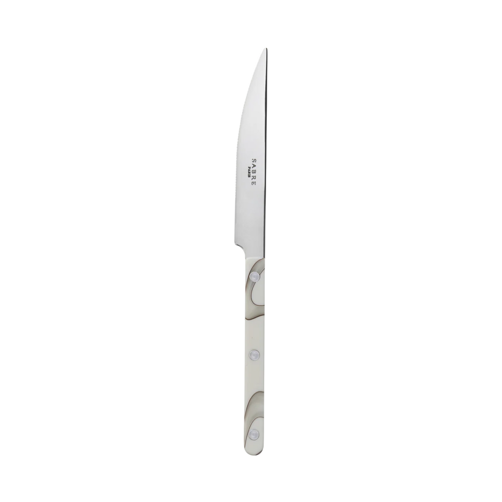 Sabre Paris - Bistrot Dune Dinner Knife | Ivory
