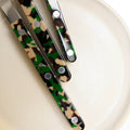 Sabre Paris 4 Pieces Shiny Cutlery Set Camouflage – detail