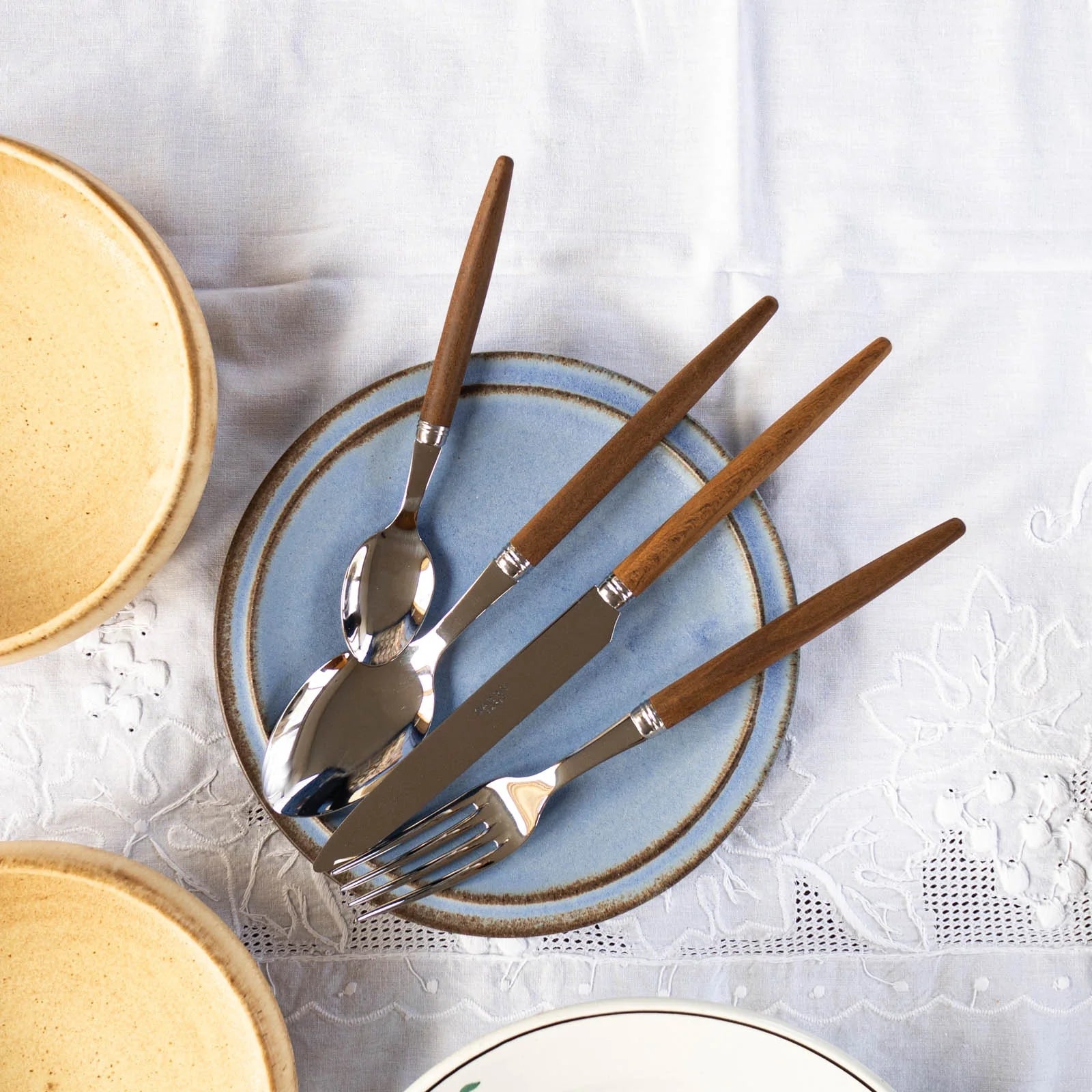 Sabre Paris - Jonc Soup Spoon | Dark Wood