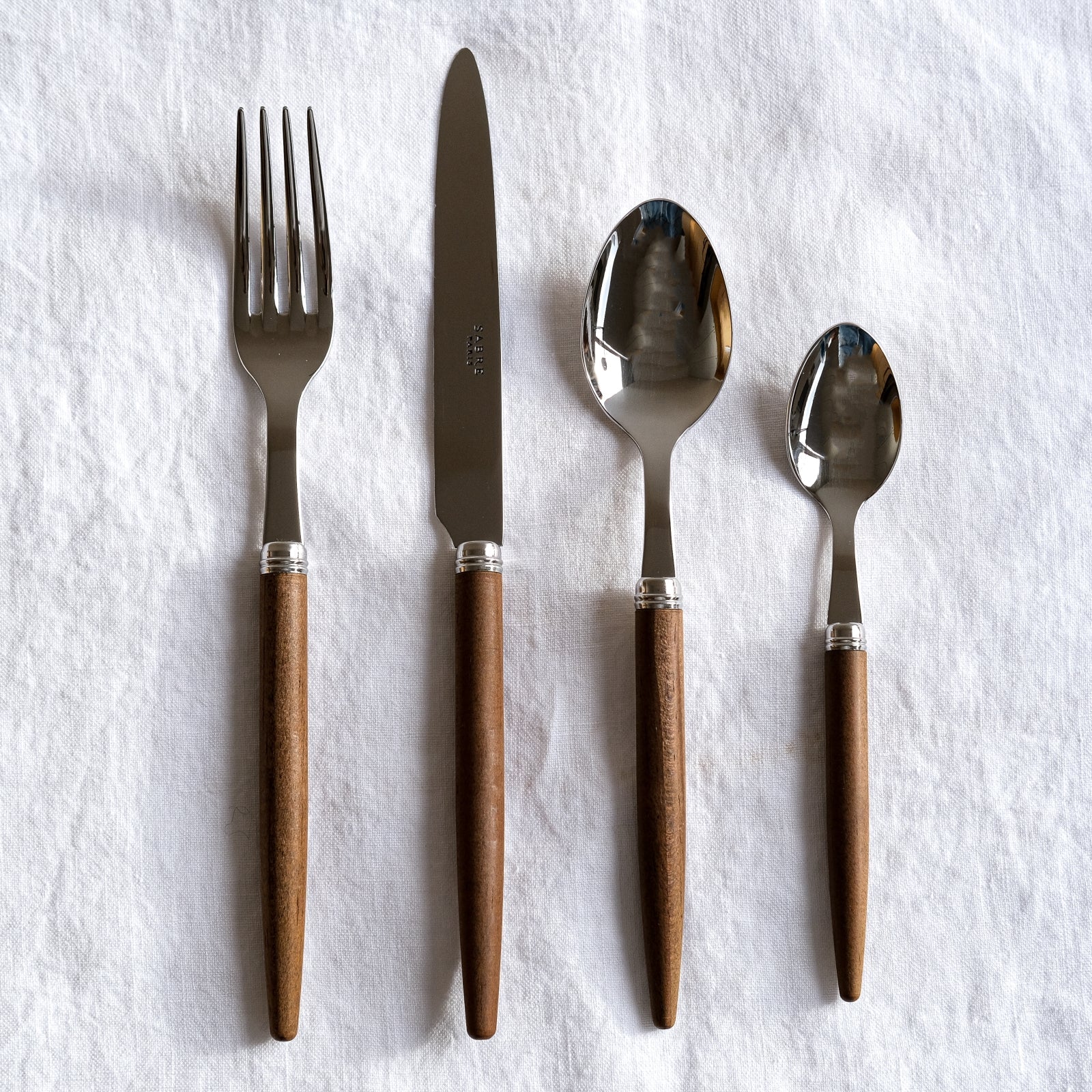 Sabre Paris - Jonc Soup Spoon | Dark Wood