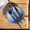 Jonc Dinner Knife - Dark Wood