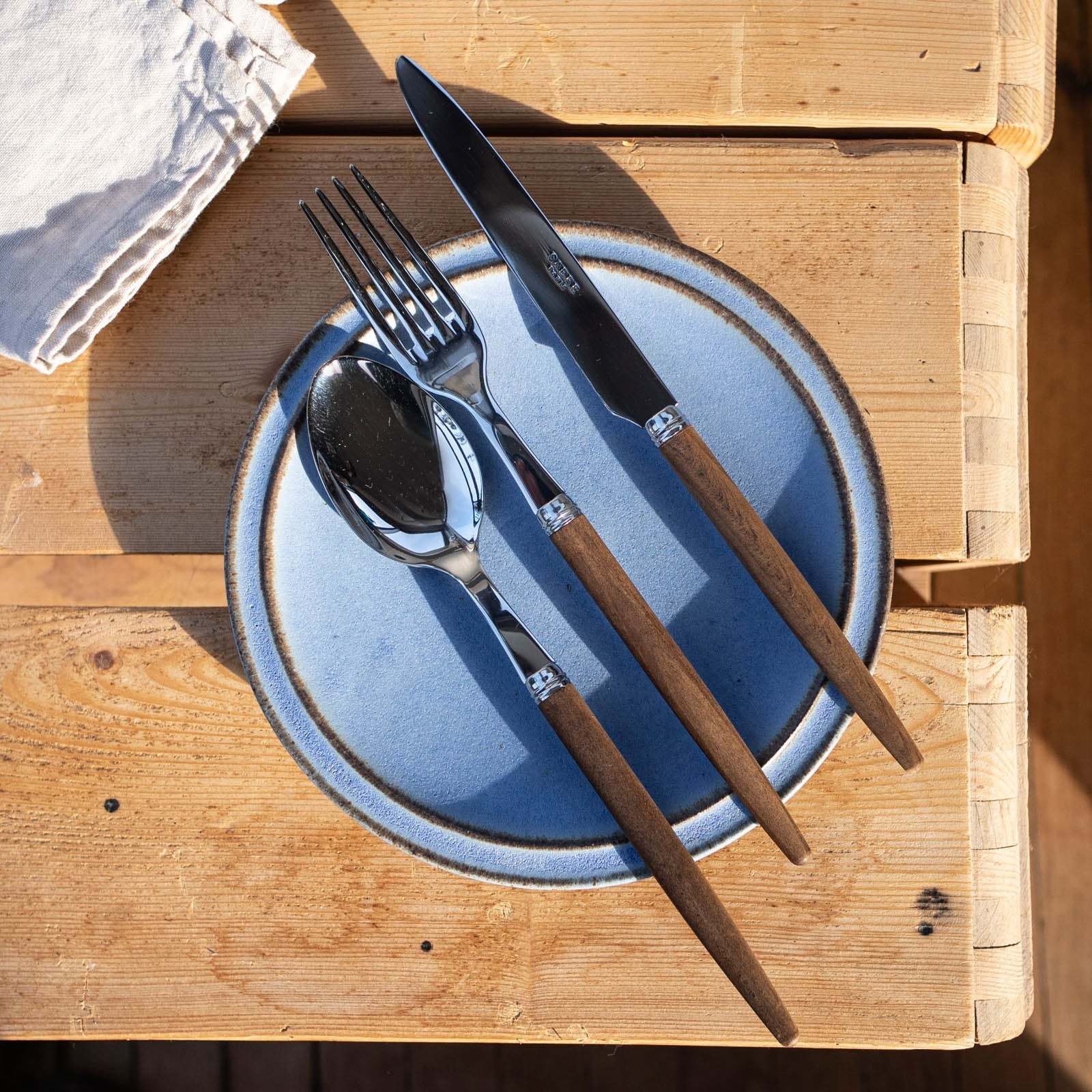 Sabre Paris - Jonc Soup Spoon | Dark Wood
