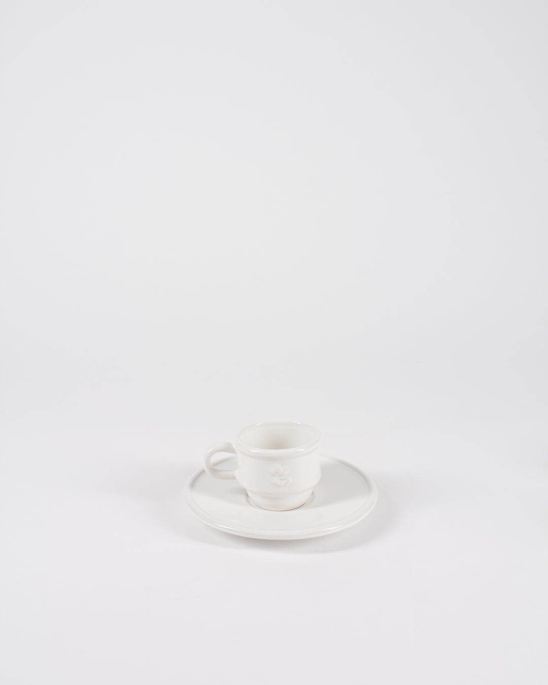 Kantine Saucer Set - White