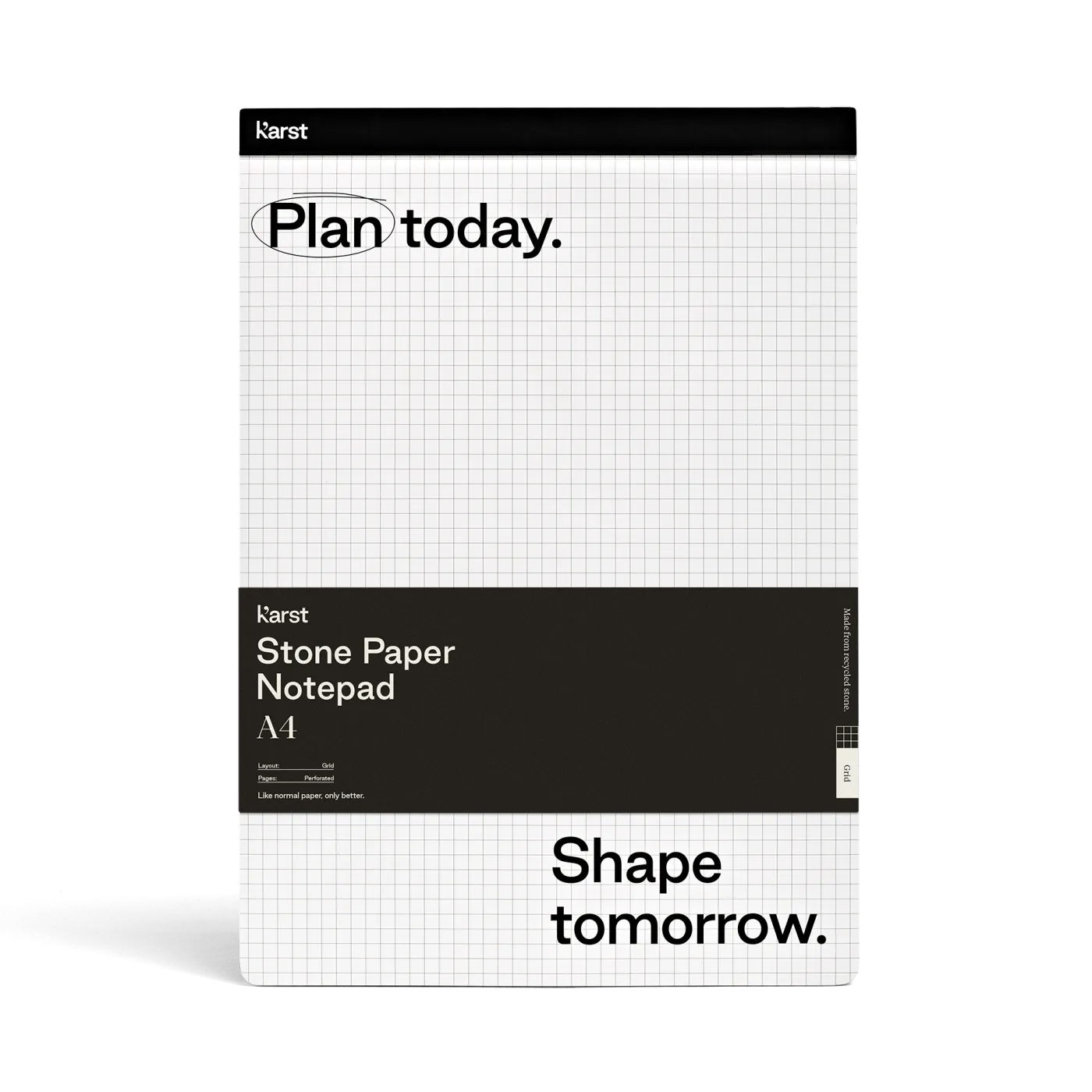 Karst - A4 Stone Paper Notepad | Gird