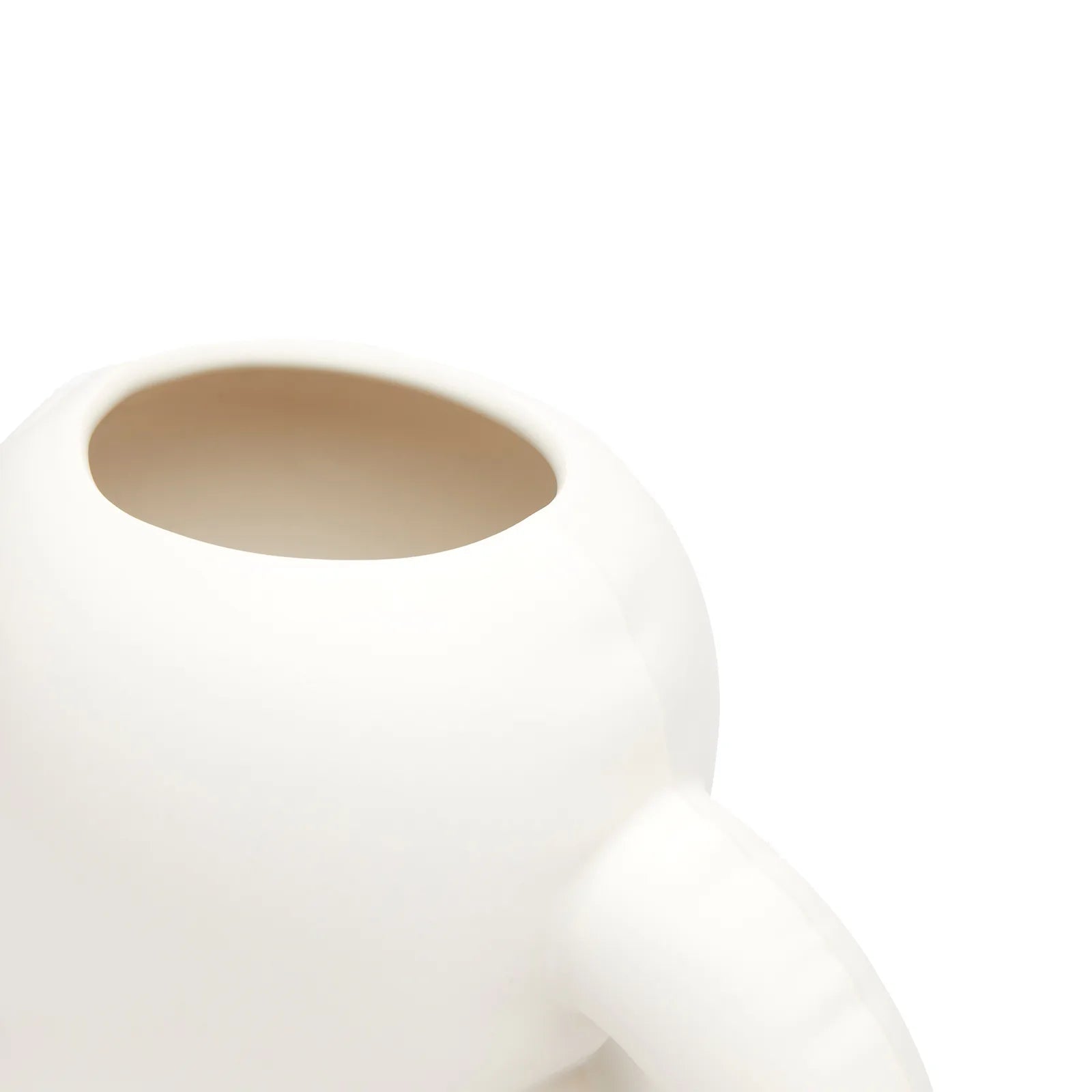 Home Studyo - Oscar Vase | Bone White