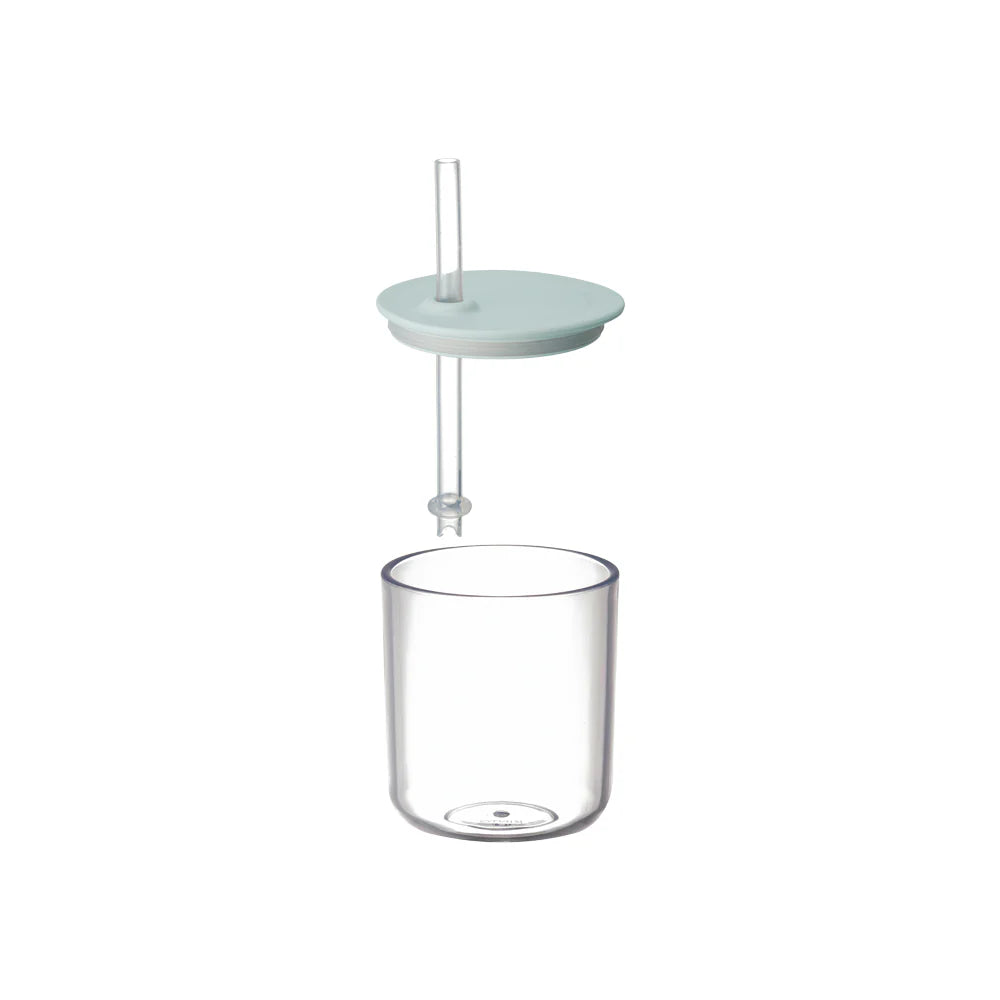 Kinto - Bonbo Straw Cup 200ML | Blue Grey Light