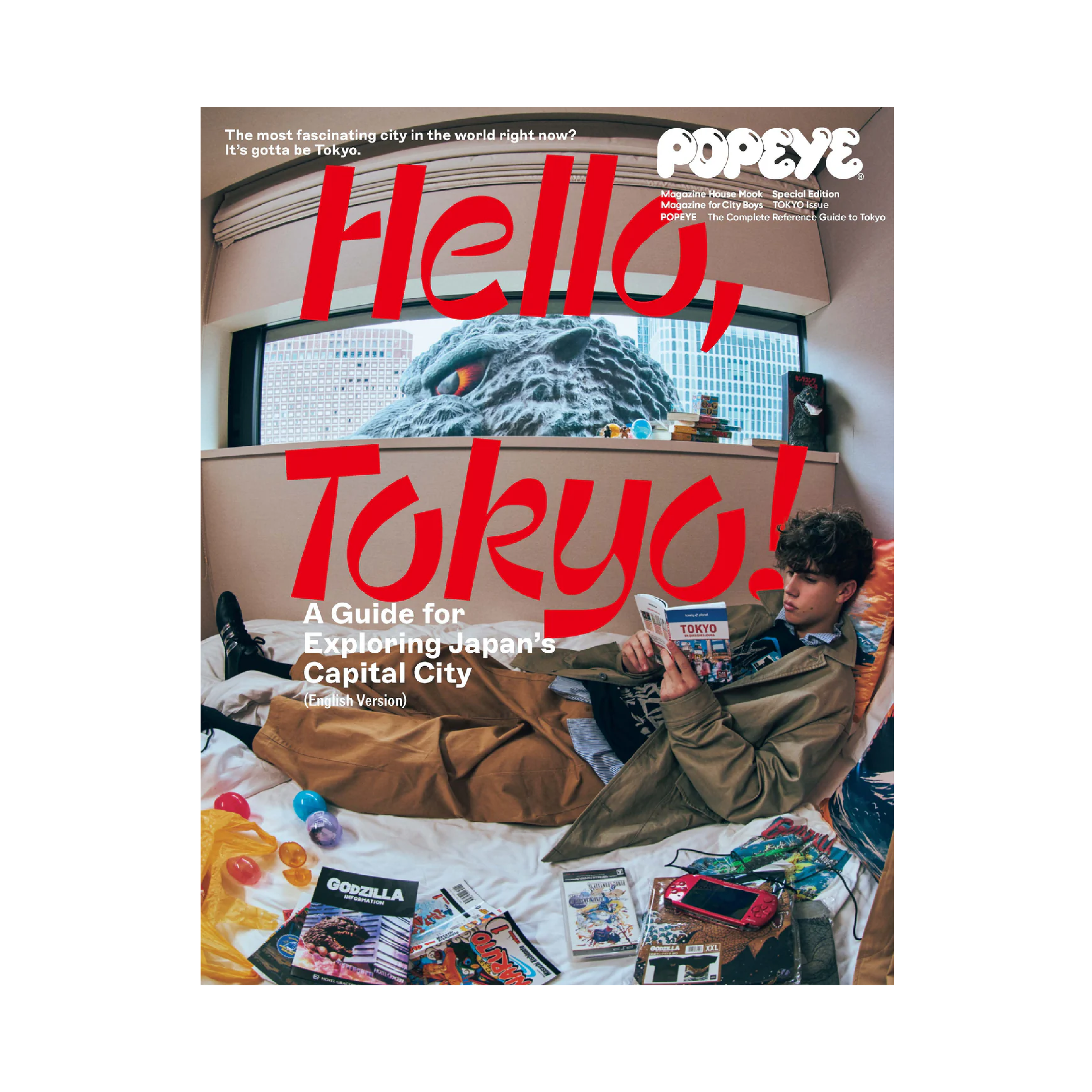 Popeye Magazine - special edition hello, Tokyo! English Ver.