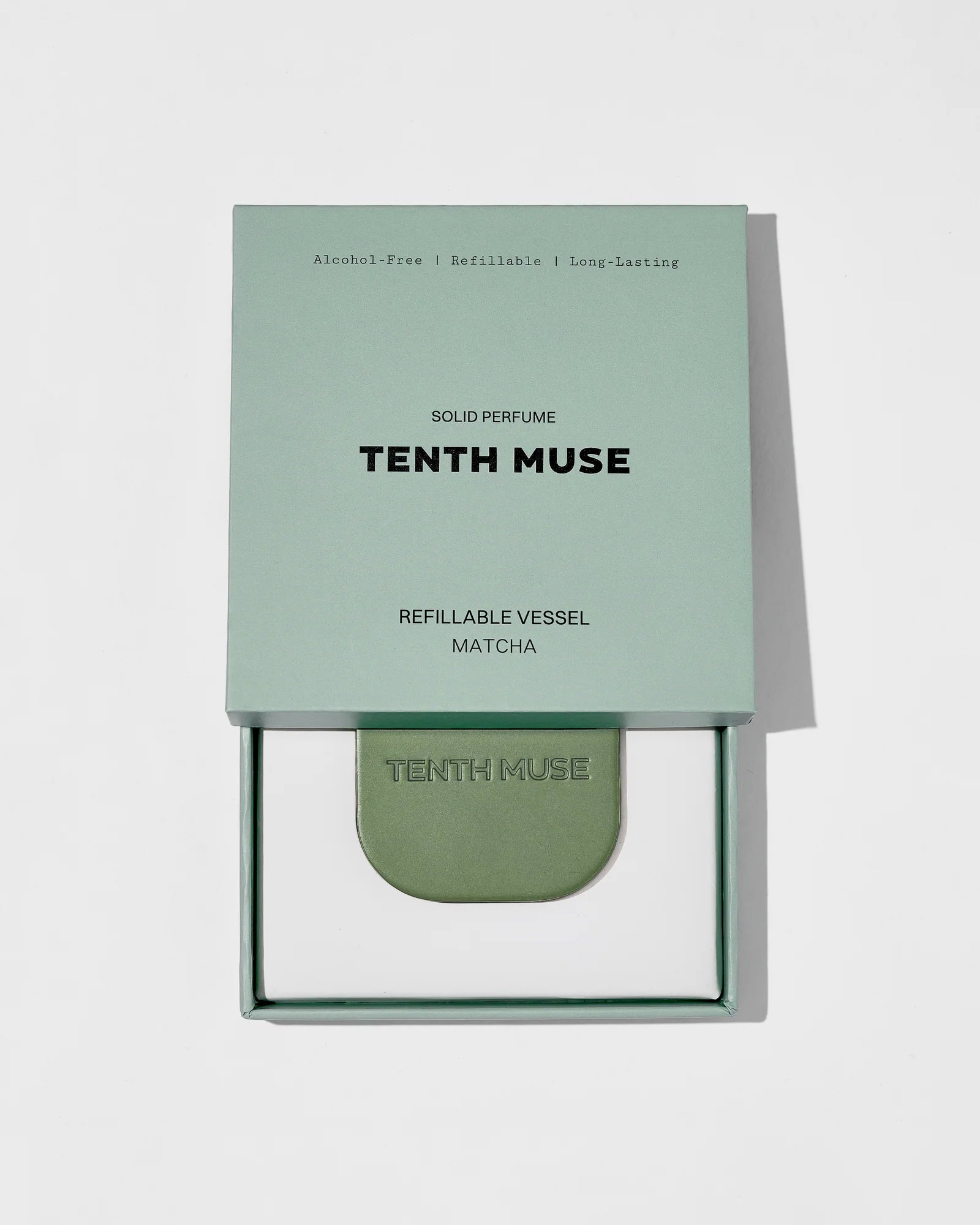 Tenth Muse - Refillable Metal Vessels | Matcha