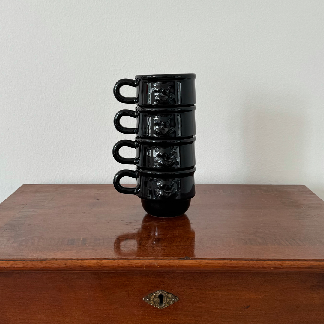 Kantine Cup Set - Black