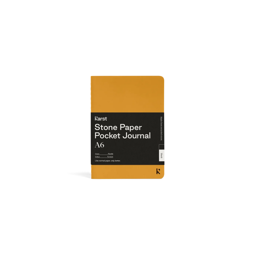 Karst - A6 Pocket Journal | Turmeric