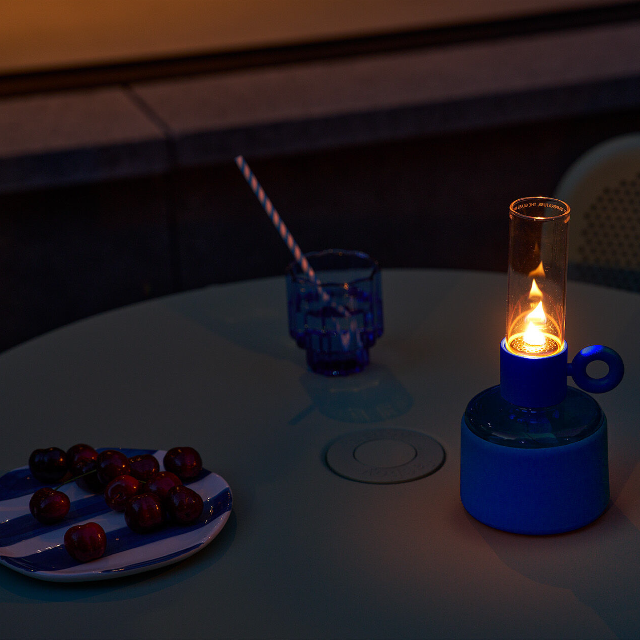 Flamtastique Oil Lamp XS - Flash Blue