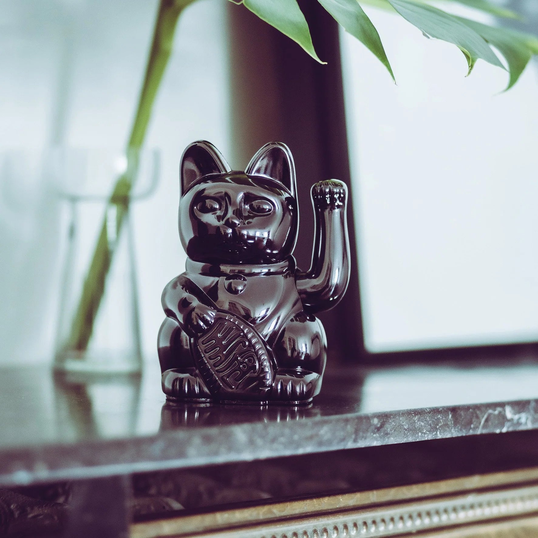 Donkey - Lucky Cat | Glossy Black