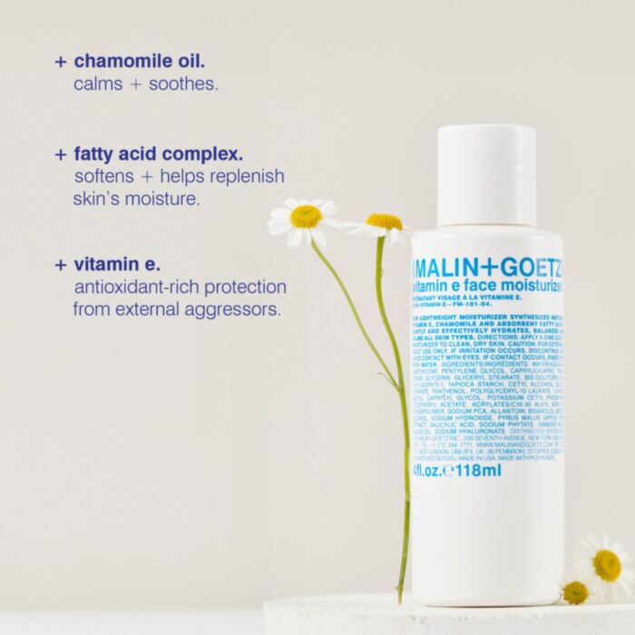 Malin + Goetz - vitamin e face moisturizer