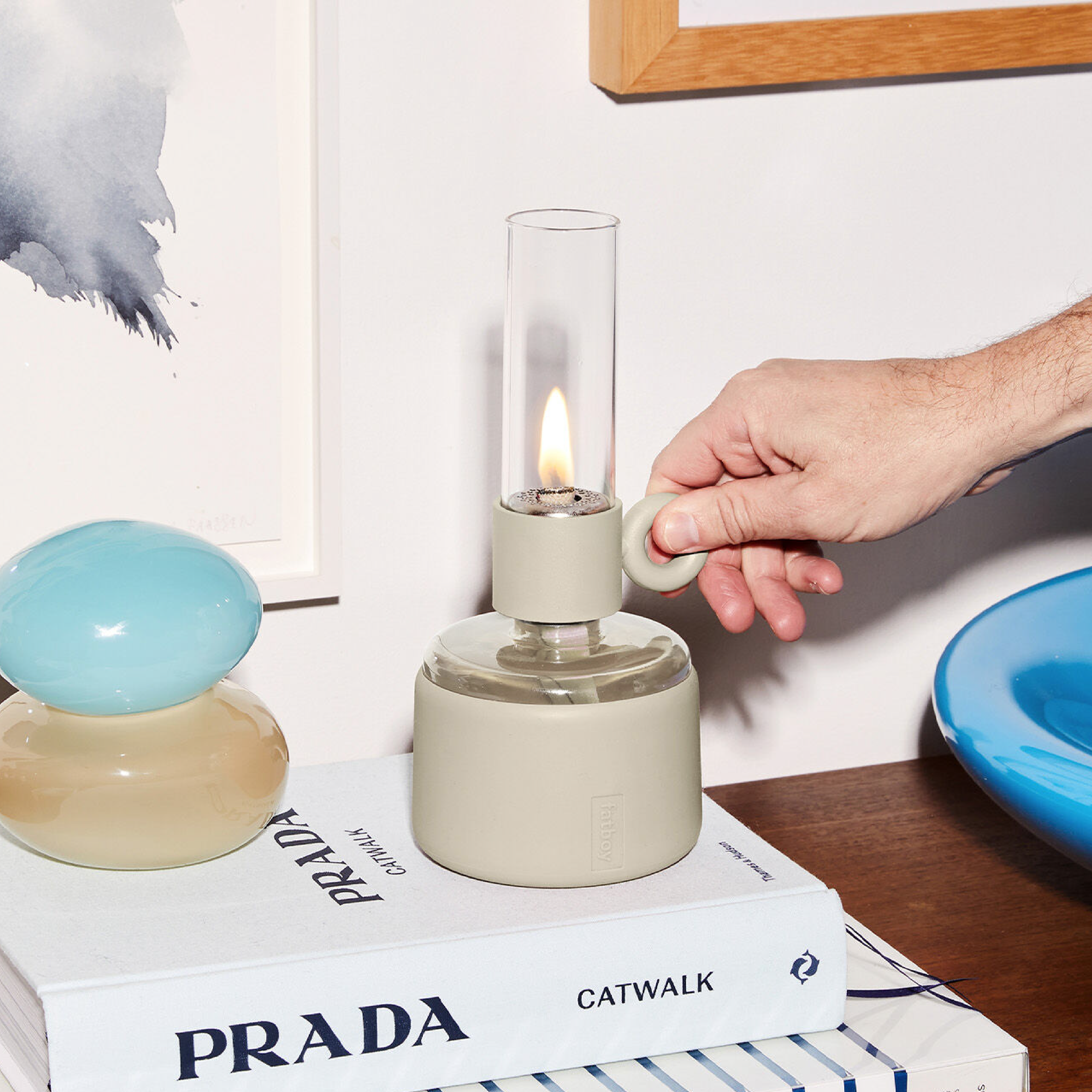 Flamtastique Oil Lamp XS - Cream