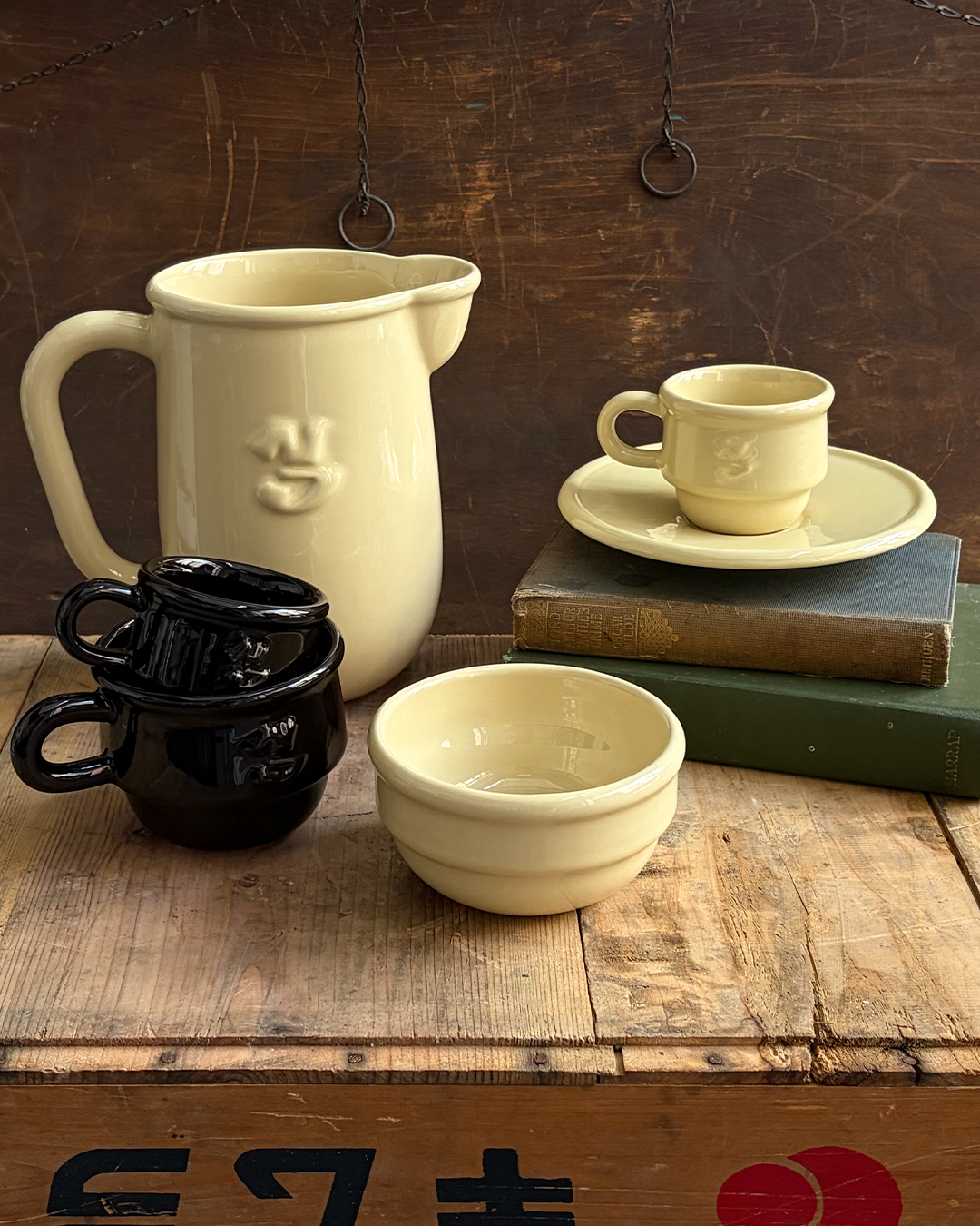 Kantine Saucer Set - Beige