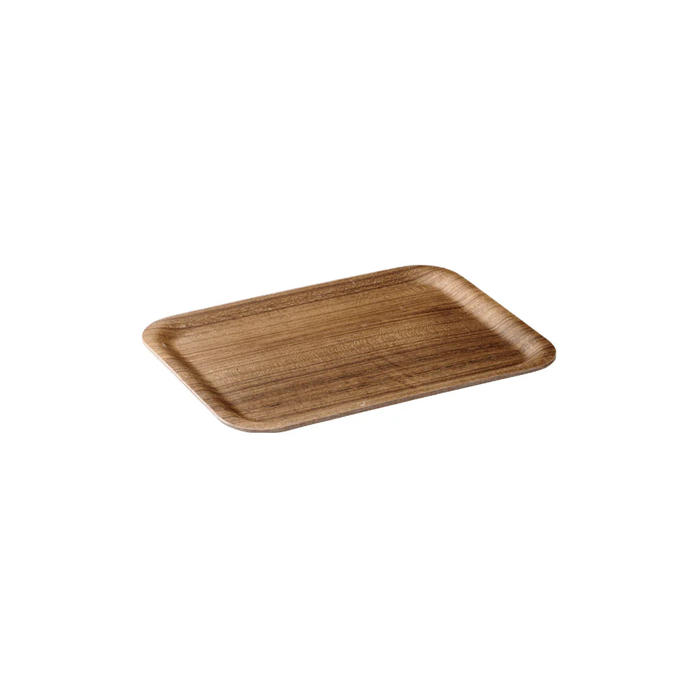 Kinto - Nonslip tray 270x200mm teak