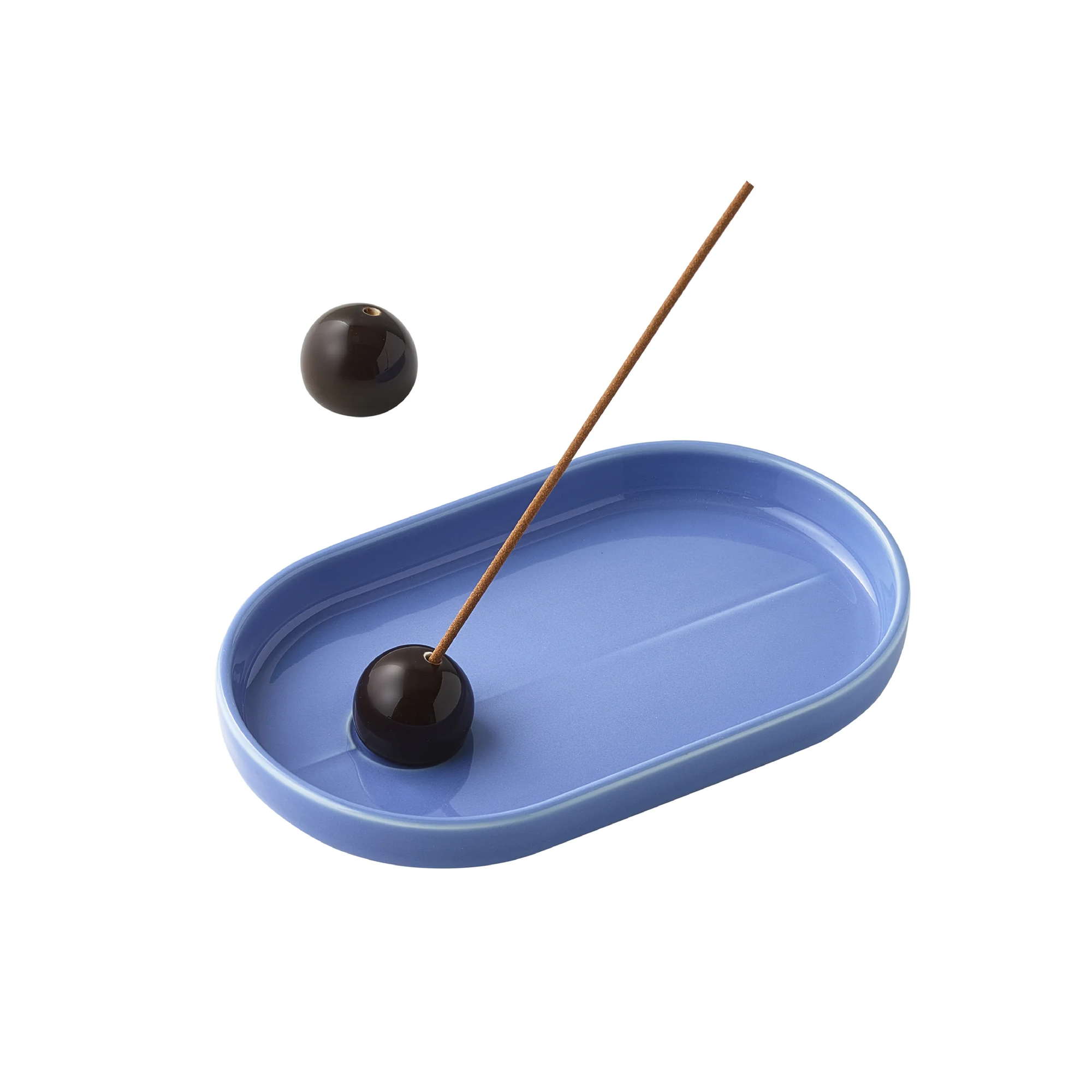 Studio The Blue Boy - Incense Holder | Ice Blue X Hickory
