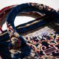 Polyester Cotton Rug Fabric Bag – Navy Blue