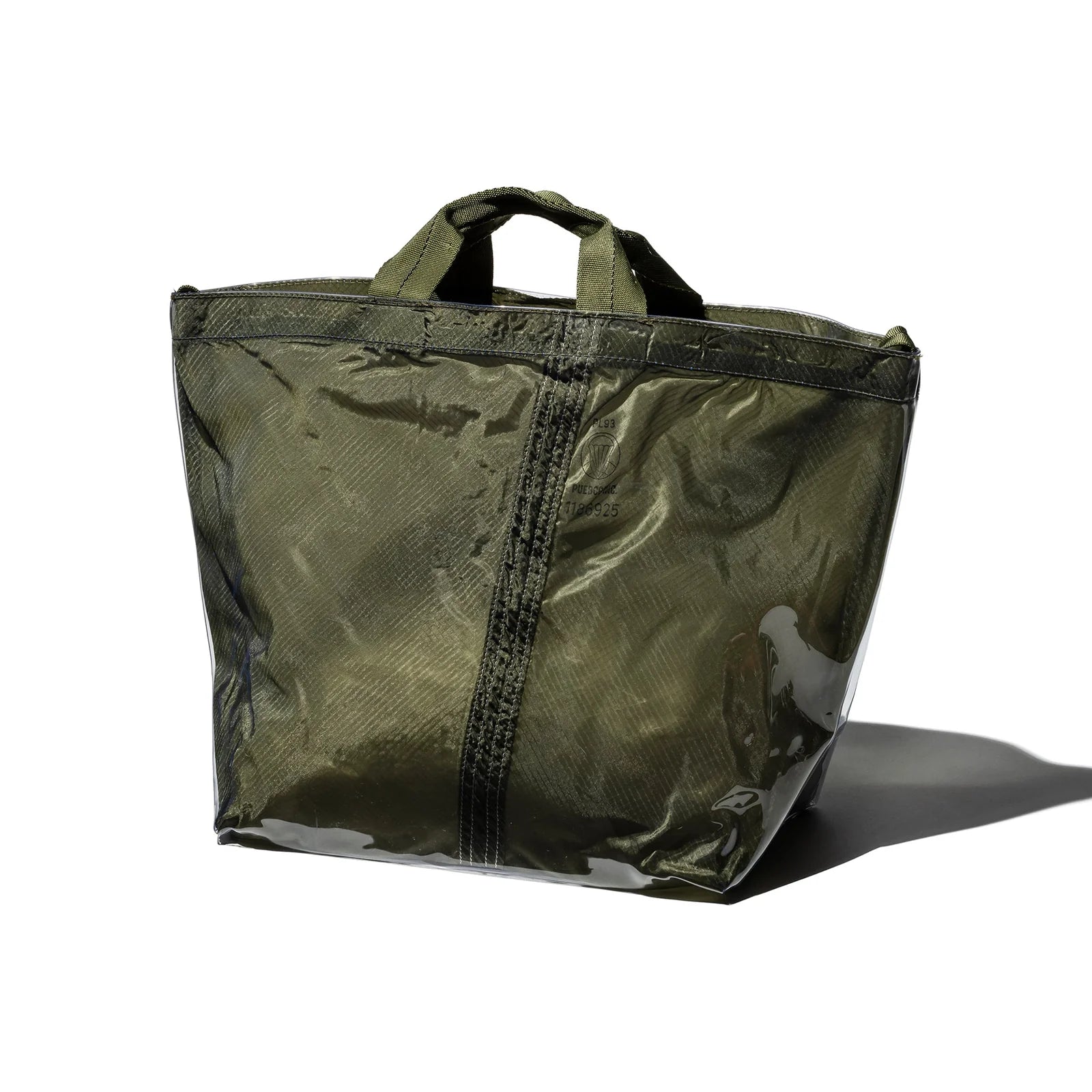 Covered Parachute Shoulder Bag – Olive