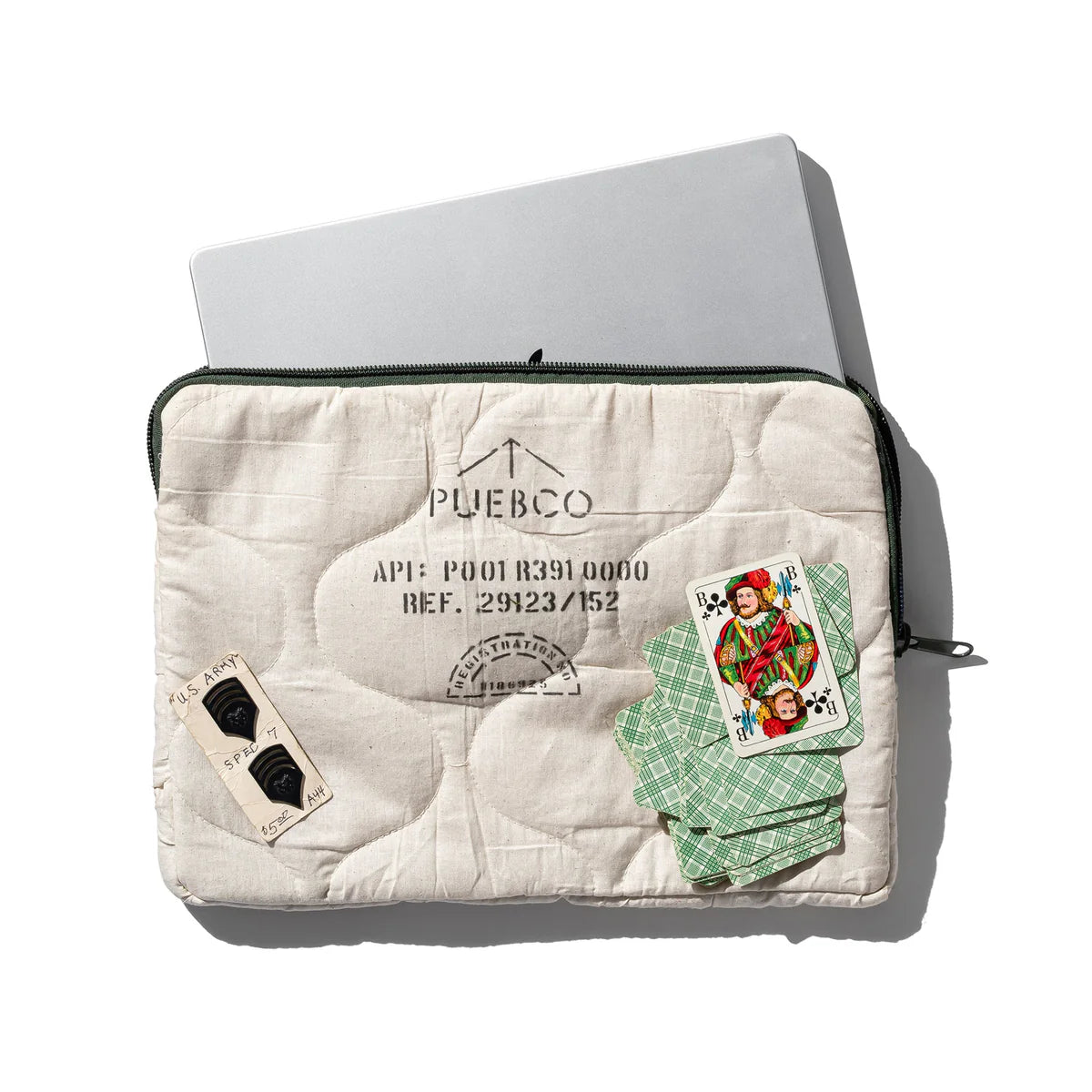 Quilted Laptop Case Large