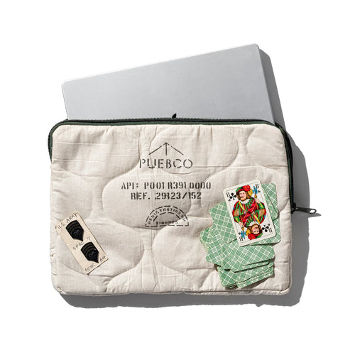 Quilted Laptop Case Large