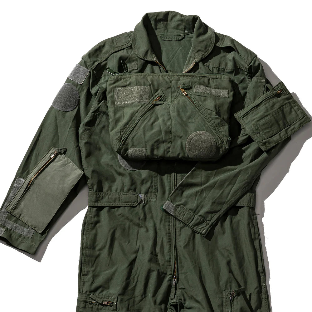 Vintage Jumpsuit Chest Pocket
