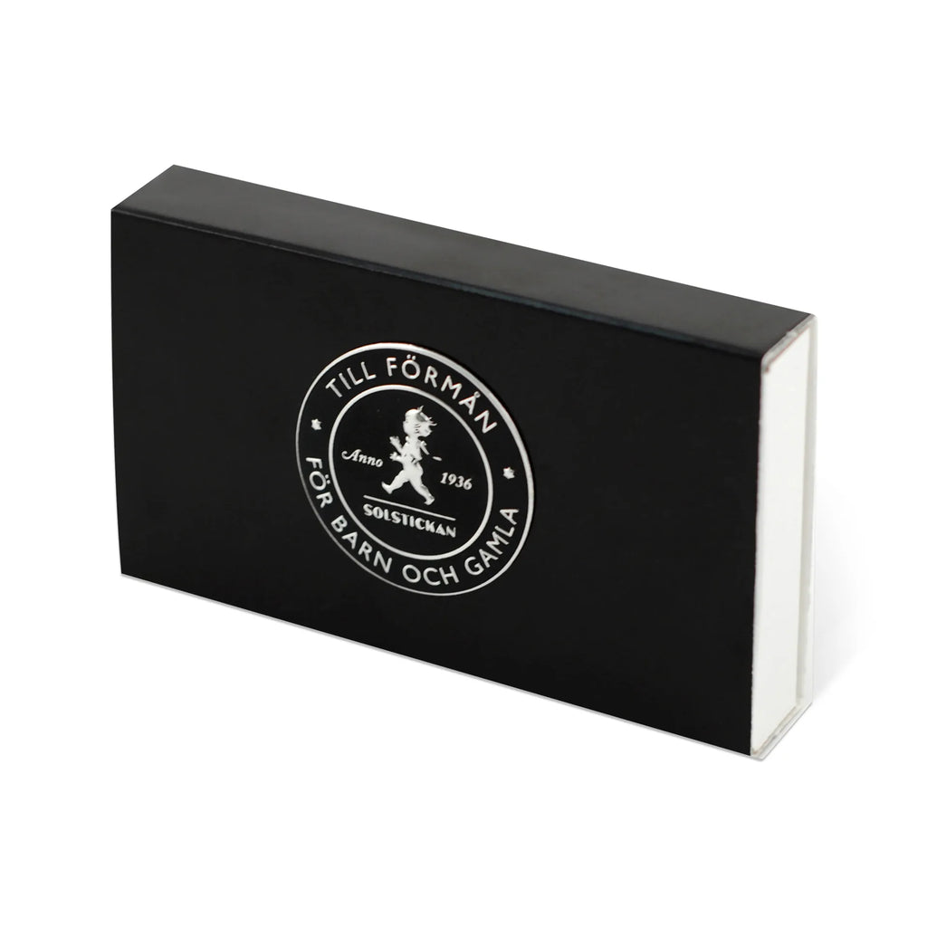 Solstickan Design - matchstick box 30 pack | Black