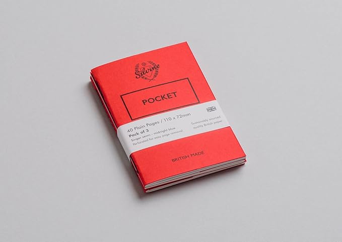 Silvine - Pocket Notebook