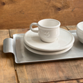 Kantine Saucer Set - White