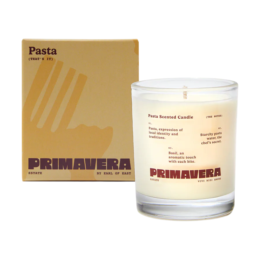 Earl of East - Primavera Estate Soy Wax Candle | Pasta