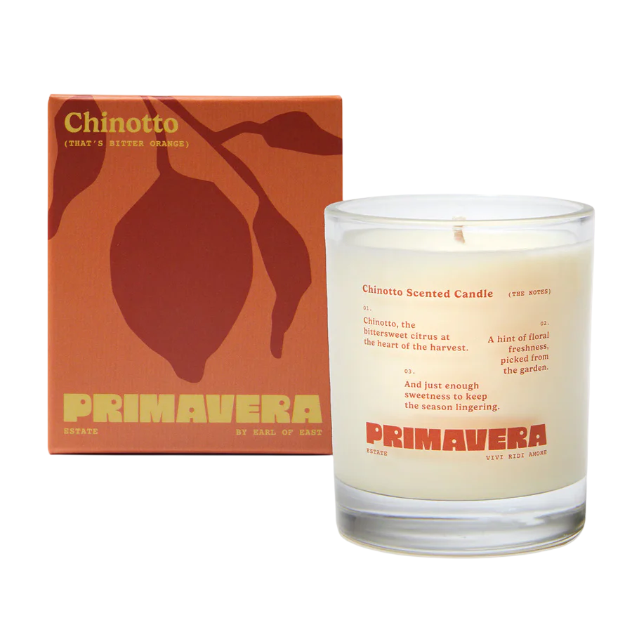 Earl of East - Primavera Estate Soy Wax Candle | Chinotto