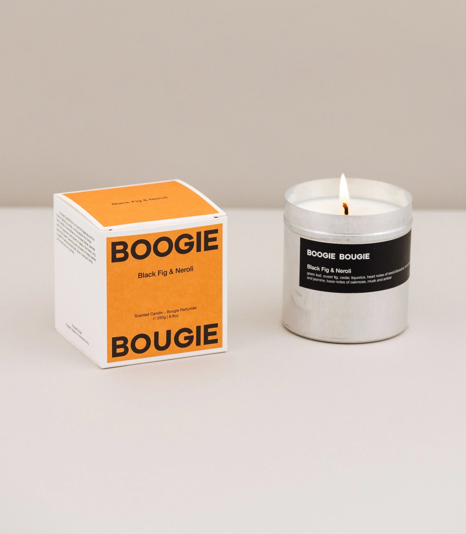 Boogie Bougie Candle - Black Fig & Neroli