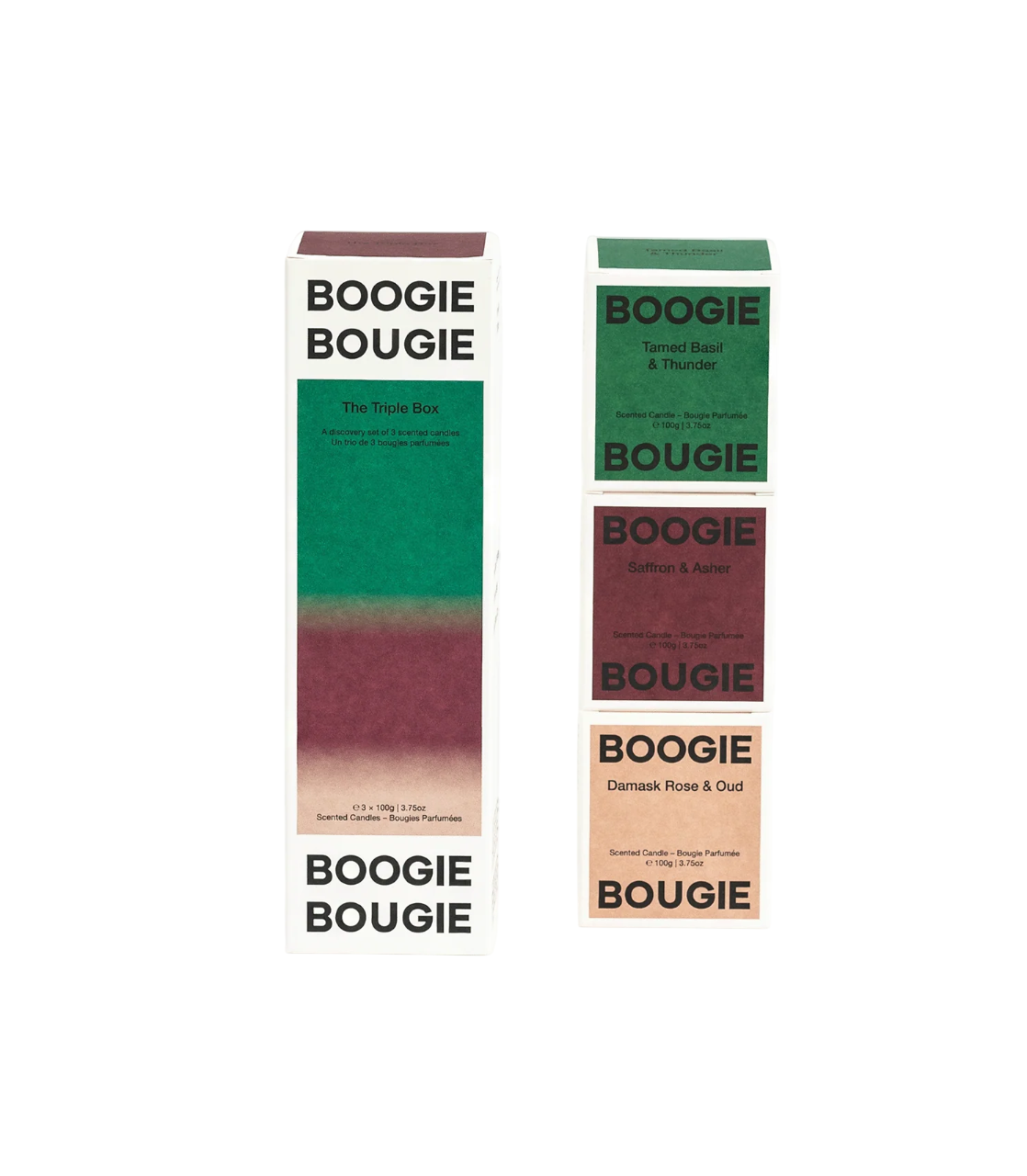 Boogie Bougie Candle - Triple Box | From Dusk Till Dawn