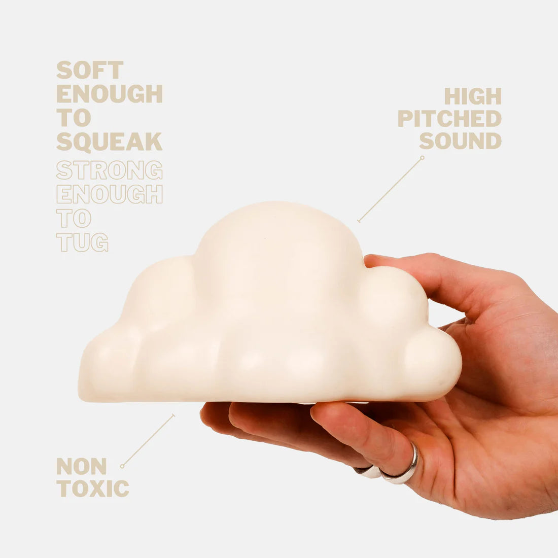 Barc London - Squeaky Dog Toy | Cloud