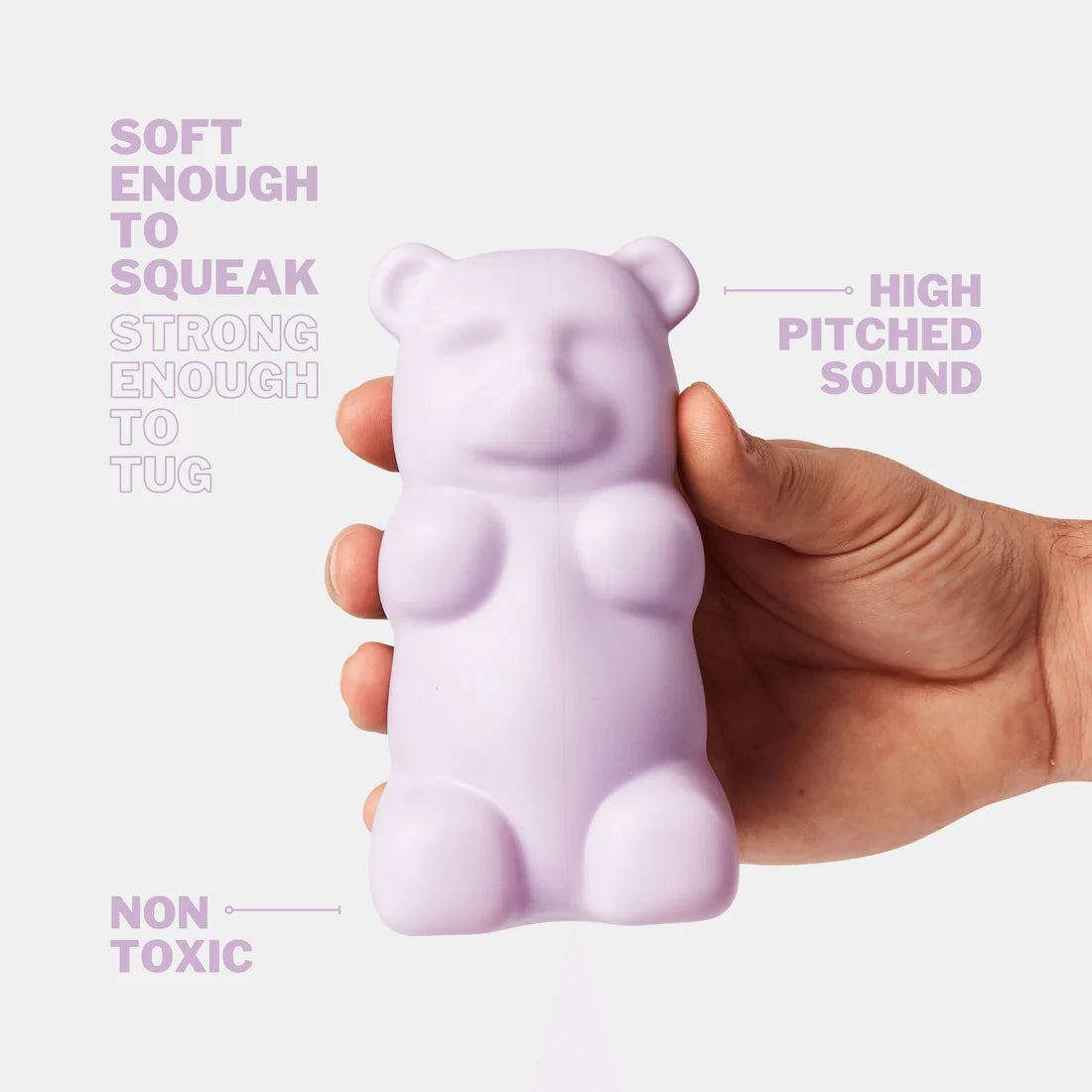 Barc London - Squeaky Dog Toy | Gumy Bear